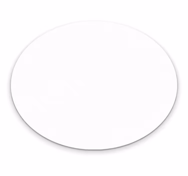 Biały dywan nowoczesny winylowy - TenStickers
