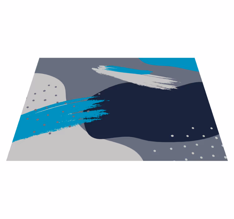Nordic styl otis szary nordic dywan winylowy - TenStickers