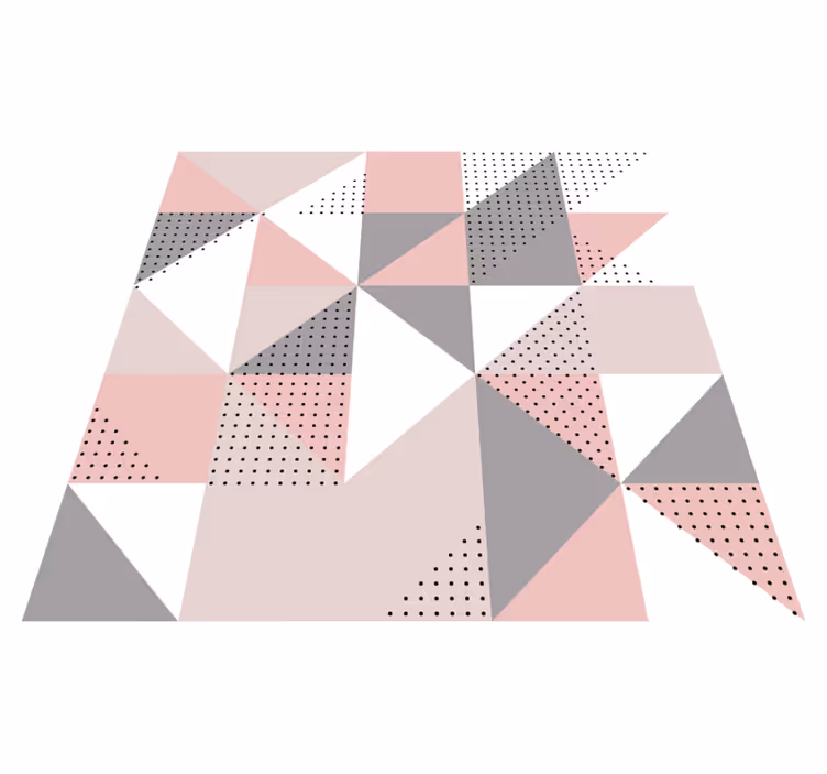Dywan winylowy nordic w pastelowych kolorach - TenStickers