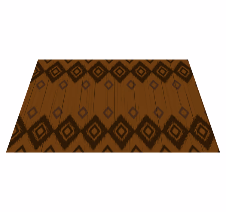 Dywan winylowy etniczny element geometryczny kulturowy - TenStickers