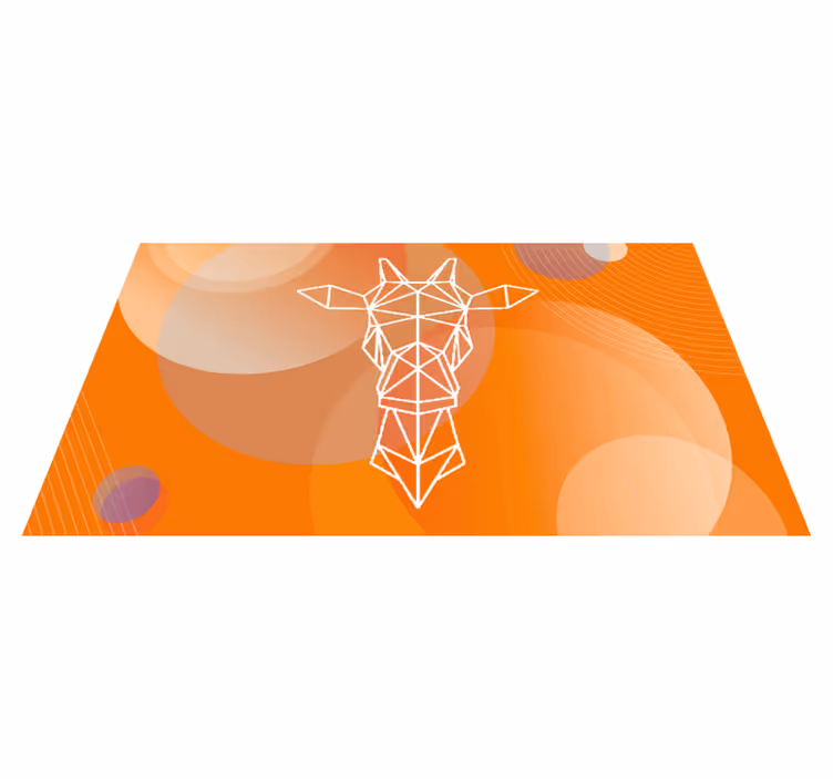 Nowoczesny dywan winylowy abstrakcyjne wzory geometryczne - TenStickers
