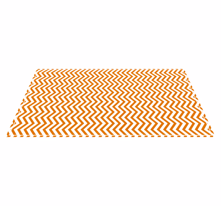 Dywan winylowy wzór geometryczny urok z motywem jodełki - TenStickers