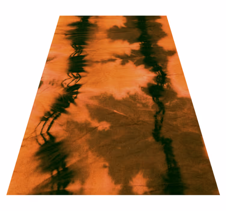 Dywan winylowy tekstura kolorowy tie-dye - TenStickers