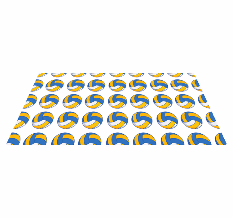 Dywan winylowy dla nastolatków piłki do siatkówki - TenStickers