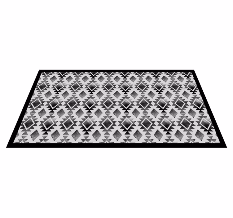 Nowoczesny dywan winylowy styl wzoru geometrycznego - TenStickers