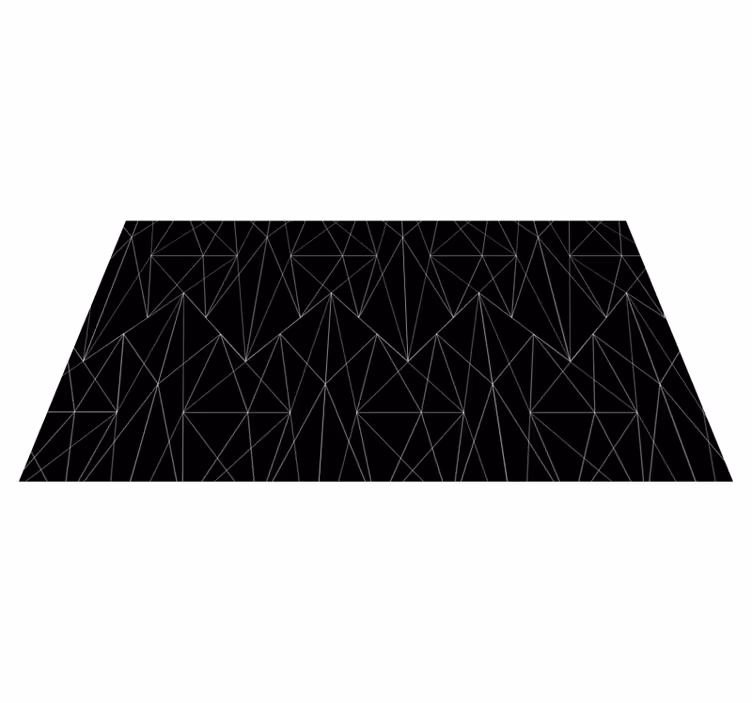 Dywan winylowy wzór geometryczny stylowy styl - TenStickers