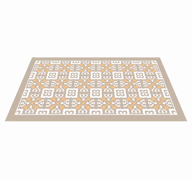 Dywan winylowy z mozaiką w eleganckie wzory - TenStickers
