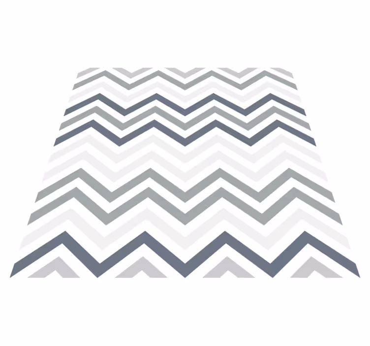 Dywan winylowy wzór geometryczny szykowny motyw jodełki - TenStickers