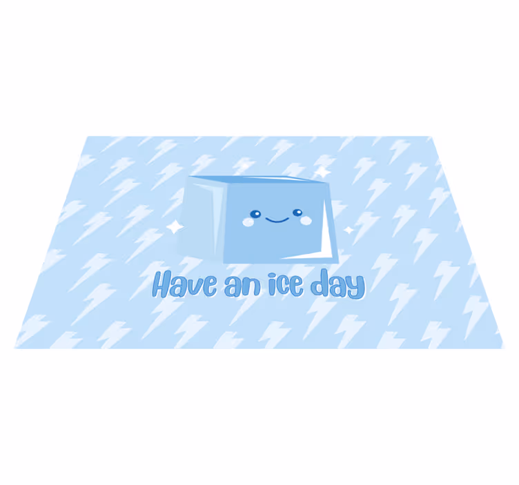 Dywan winylowy dla dziecka mieć lód - TenStickers