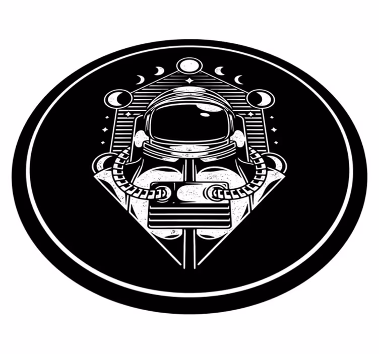 Dywan winylowy dla nastolatków grafika astronauty - TenStickers