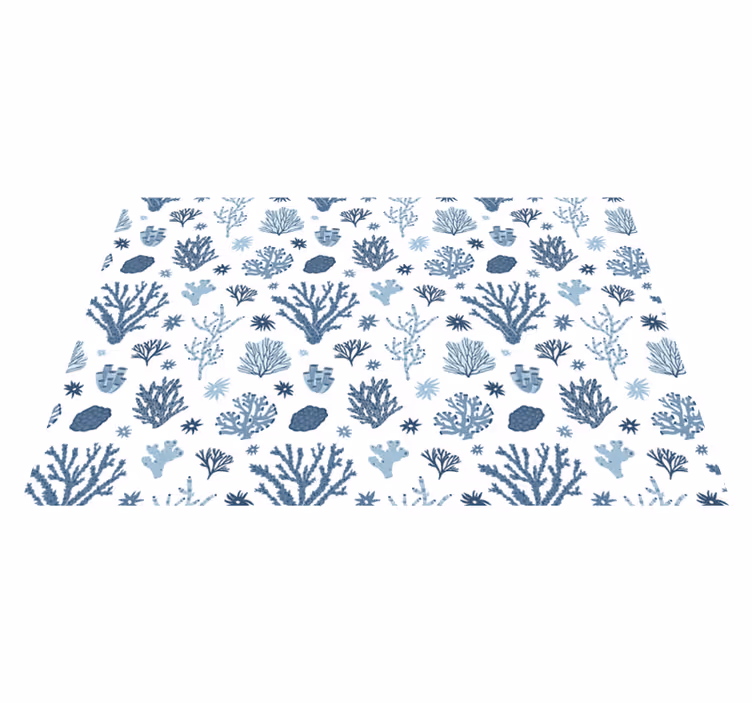 Dywan winylowy natura wzór rafy koralowej - TenStickers