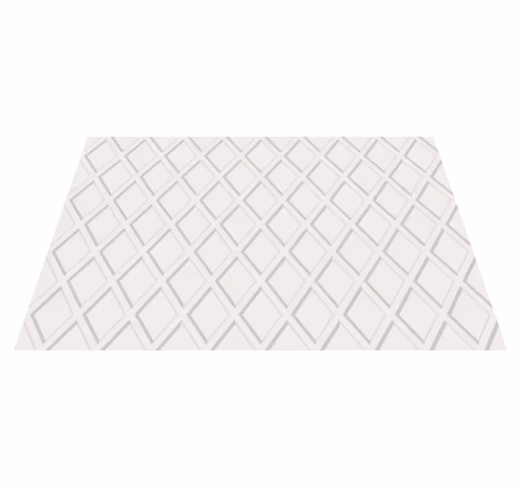 Dywan winylowy wzór geometryczny pomysł diamentowy - TenStickers