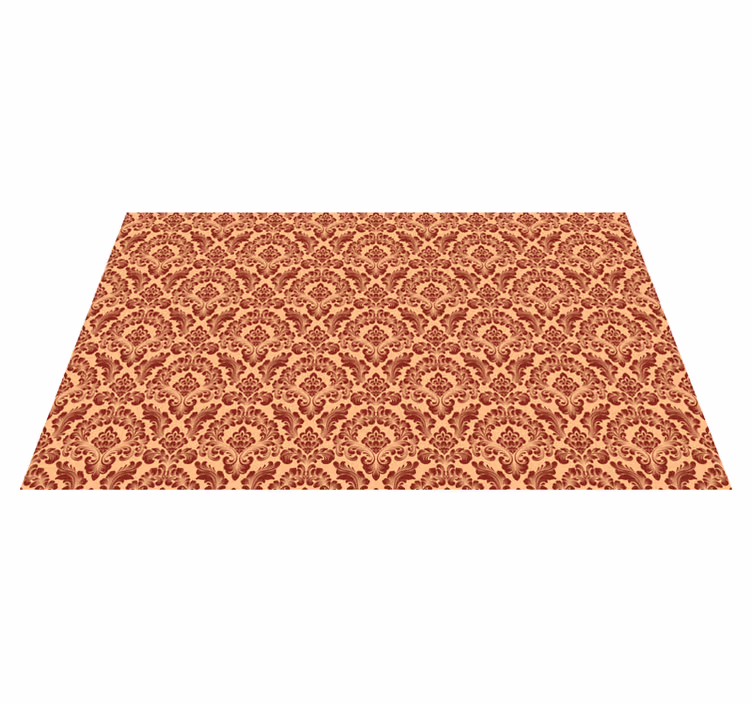 Dywan winylowy retro elegancja w stylu barokowym - TenStickers