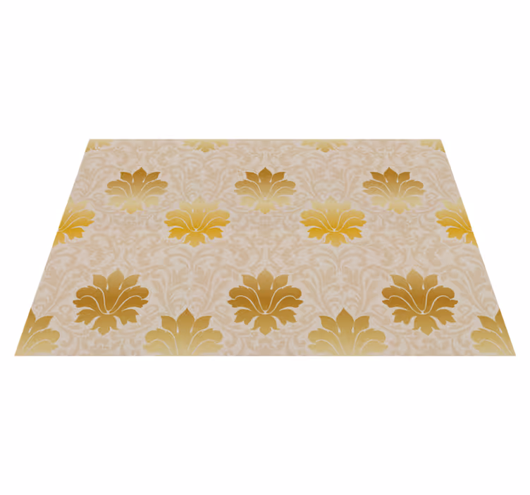 Dywan winylowy retro elegancja w stylu barokowym - TenStickers