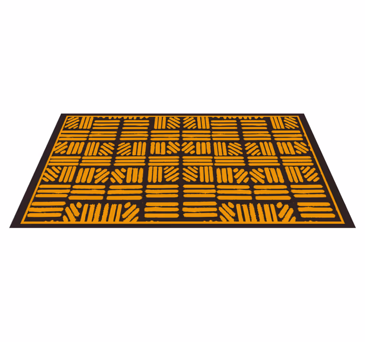 Dywan winylowy etniczny abstrakcyjny wzór geometryczny - TenStickers