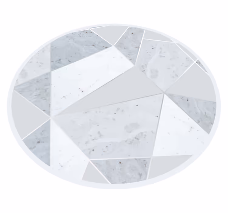Dywan winylowy marmurowy marmur geometryczny - TenStickers