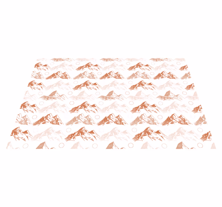Dywan winylowy natura wzór górski - TenStickers