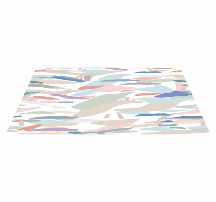 Dywan winylowy w paski Wielokolorowy design - TenStickers