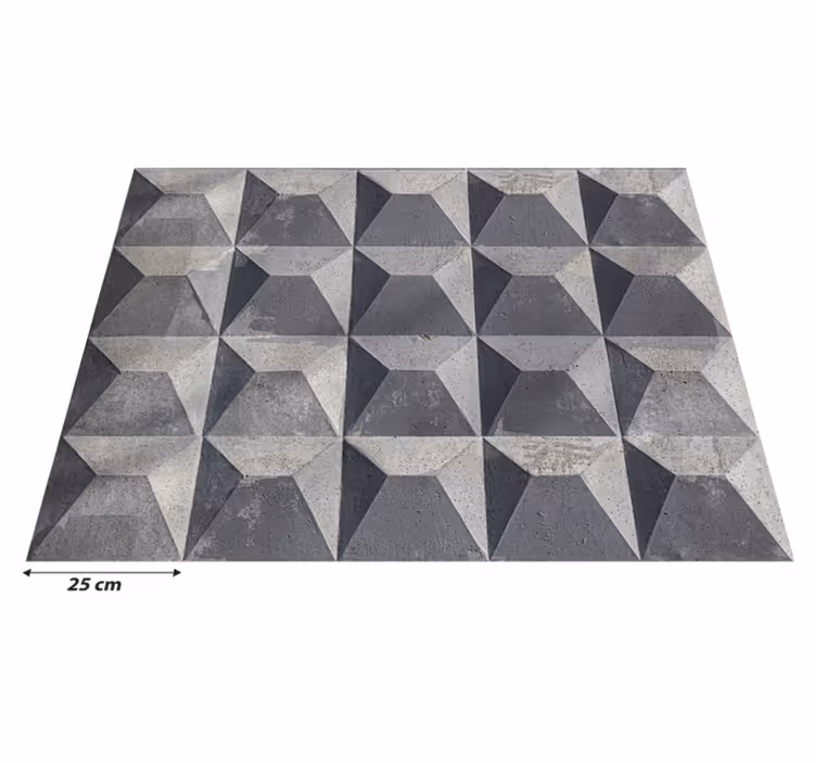 Dywan winylowy tekstura Tekstura „beton brut” - TenStickers