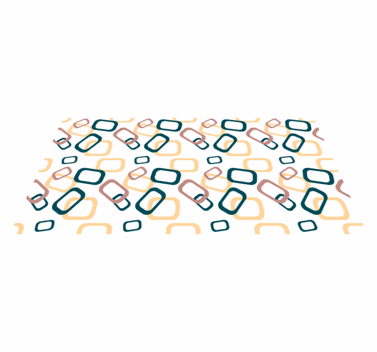 Nowoczesny dywan winylowy Abstrakcyjne formy nieregularne - TenStickers