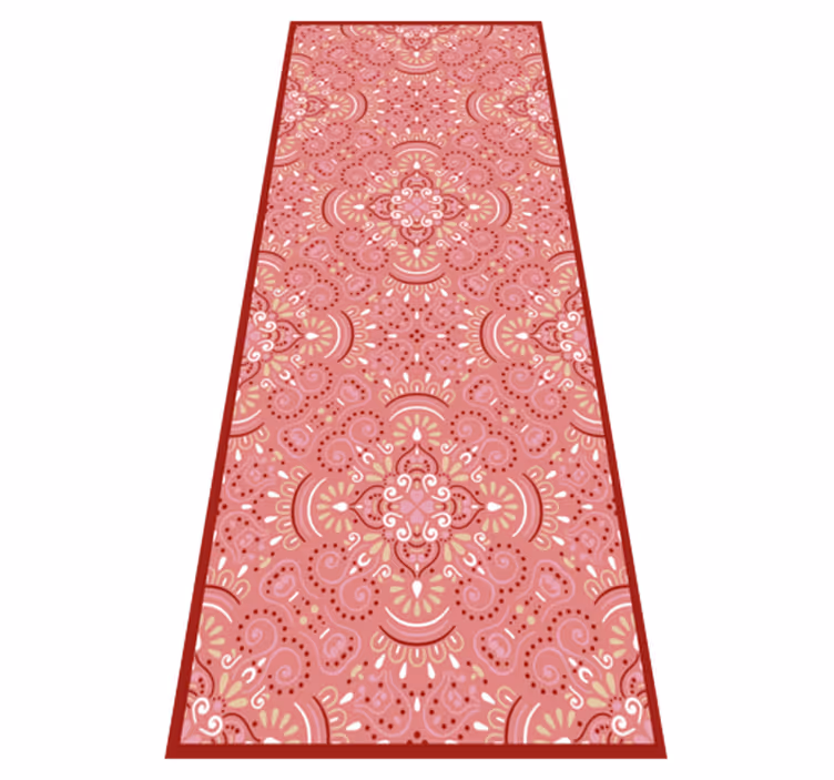 Prostokątny dywan winylowy mandala - TenStickers
