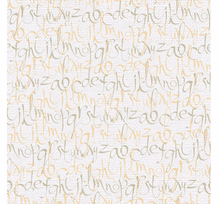 Tapeta z napisami miejskie litery vintage - TenStickers