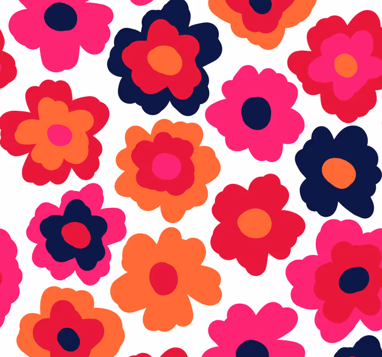 Tapeta kwiaty czerwony mak - TenStickers