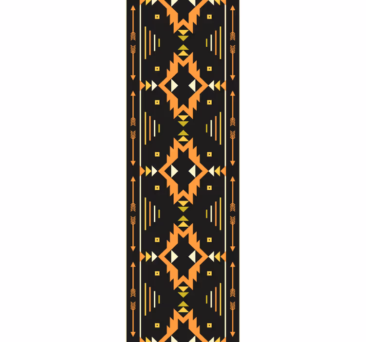 Tapeta geometrczyna symetryczny wzór - TenStickers