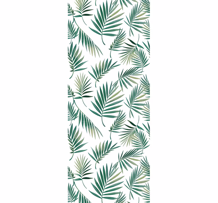 Tapeta natura tropikalny, bujny motyw - TenStickers
