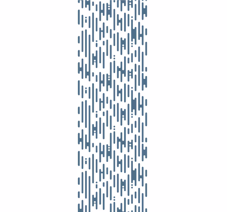 Tapeta geometrczyna abstrakcyjny wzór linii - TenStickers
