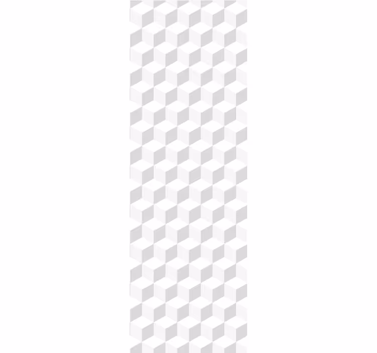 Tapeta geometrczyna faktura sześcienna - TenStickers