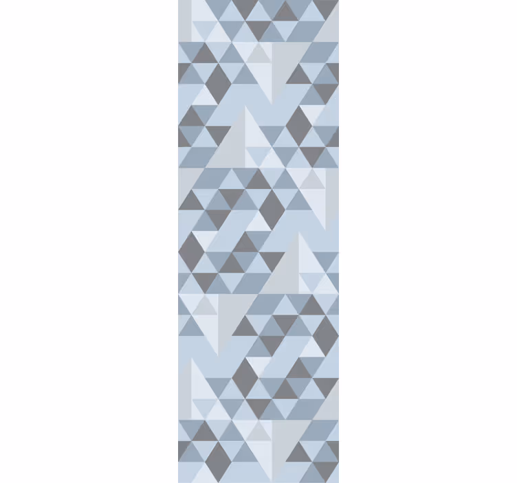 Tapeta trójkąty gradient geometryczny - TenStickers