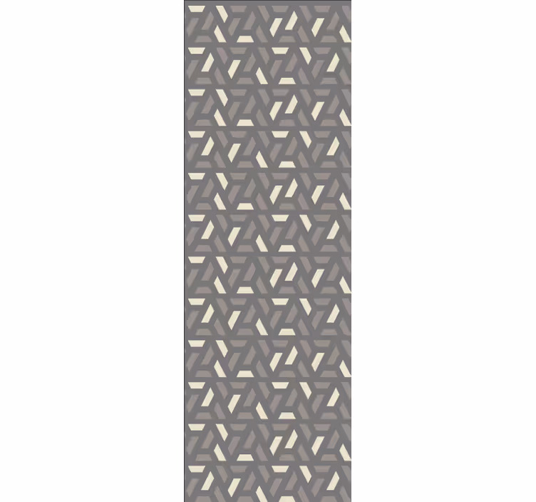 Tapeta geometrczyna warstwa abstrakcyjnych kształtów - TenStickers
