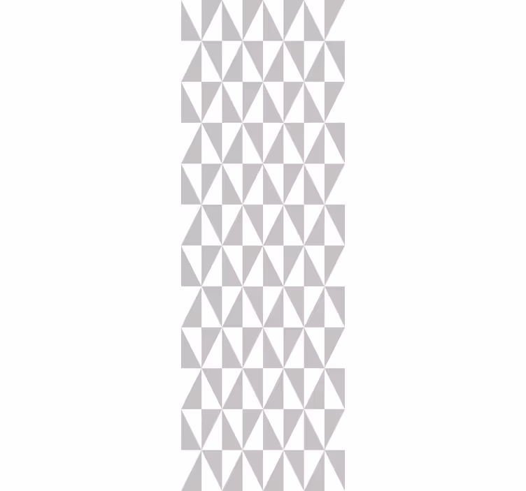 Tapeta geometrczyna stylowy układ trójkątów - TenStickers