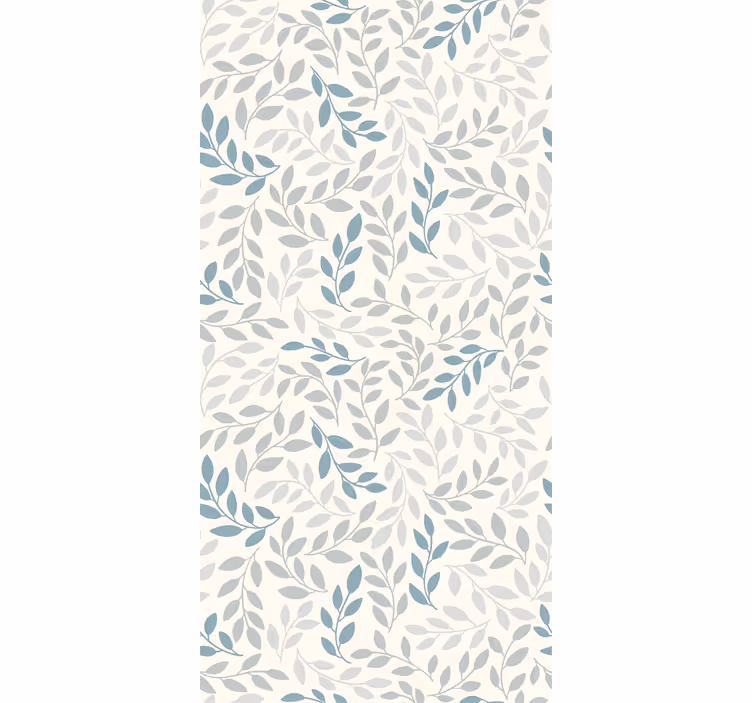 Tapeta liście elegancki układ liści - TenStickers
