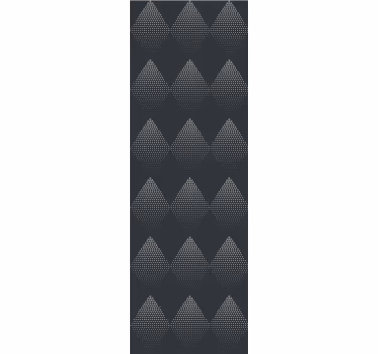 Tapeta trójkąty eleganckie kształty diamentów - TenStickers