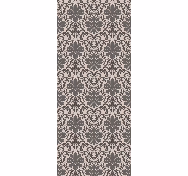 Tapeta kwiaty eleganckie łuki kwiatowe - TenStickers