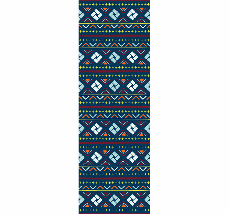 Tapeta geometrczyna geometryczne bloki kolorów - TenStickers