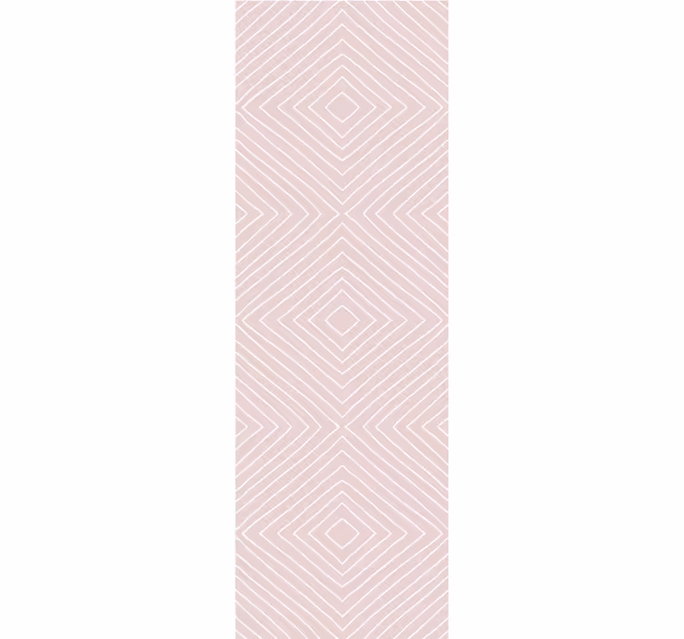 Tapeta geometrczyna kształty linii diamentowych - TenStickers
