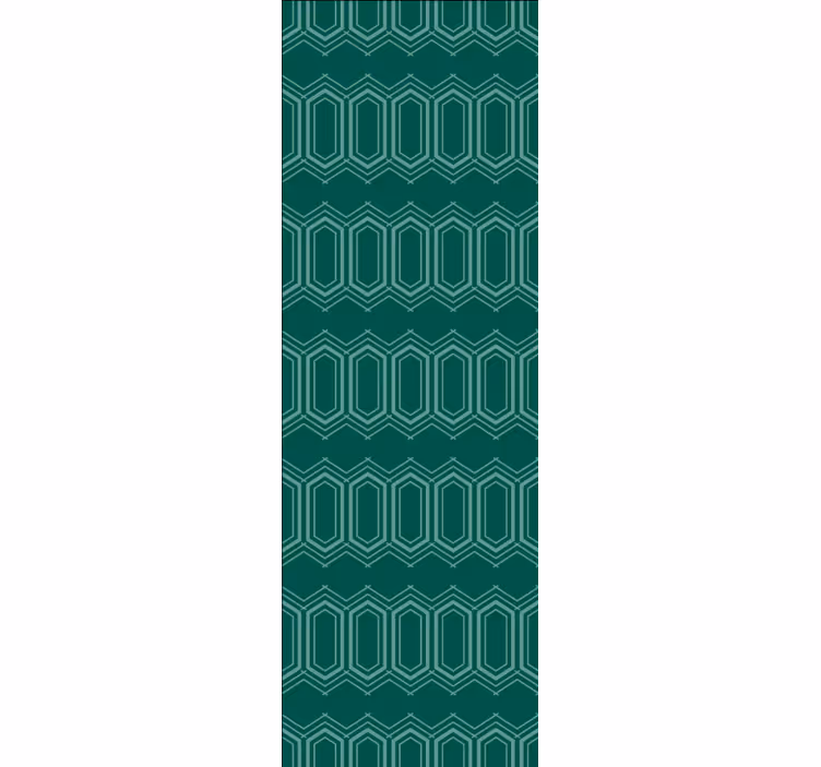 Tapeta geometrczyna eleganckie kształty graficzne - TenStickers