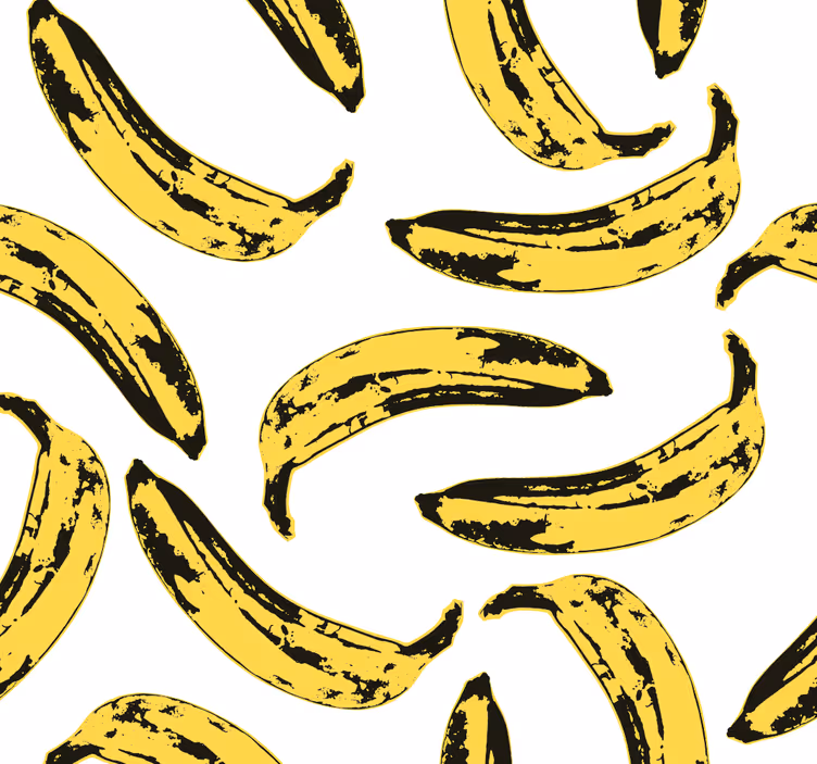Tapeta sztuka banany warhola - TenStickers