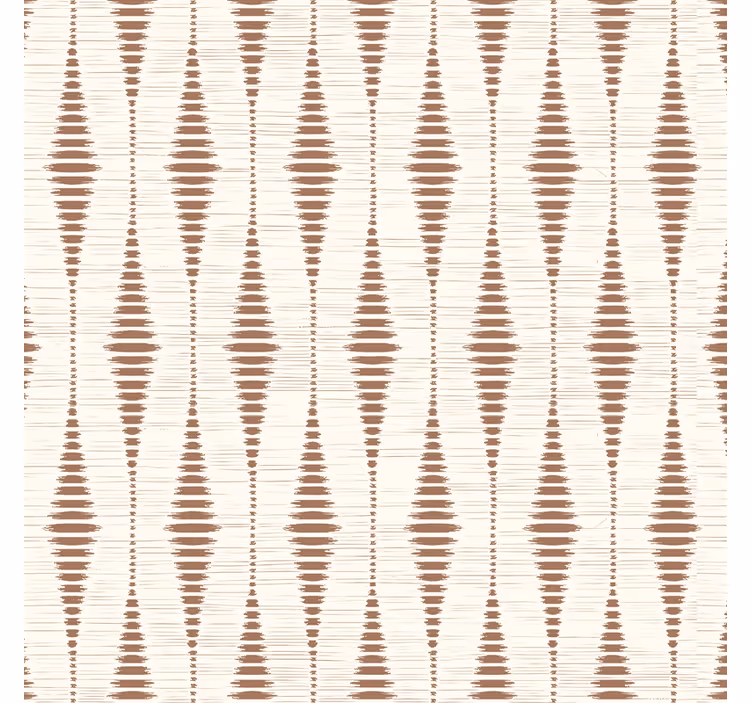 Tapety geometryczne mocha mousse rabaul ikat - TenStickers