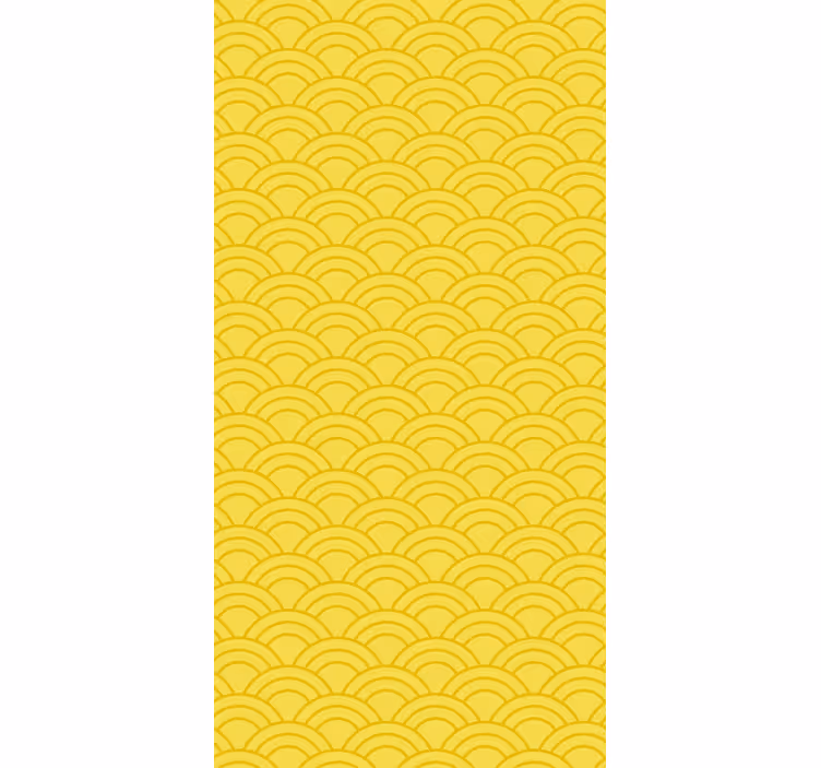 Tapeta ornament w iluminującym wzorze pantone - TenStickers
