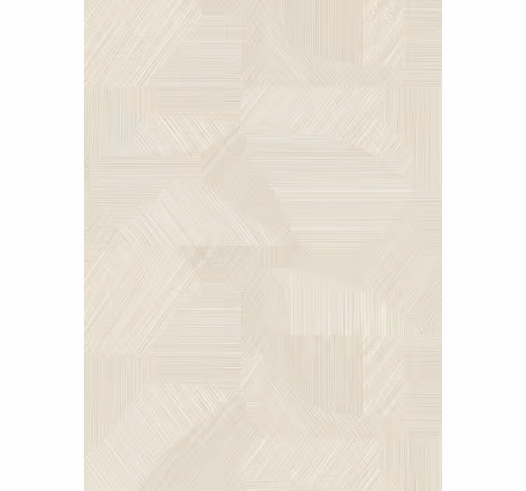 Tapeta do salonu z geometryczną teksturą fałdowania - TenStickers
