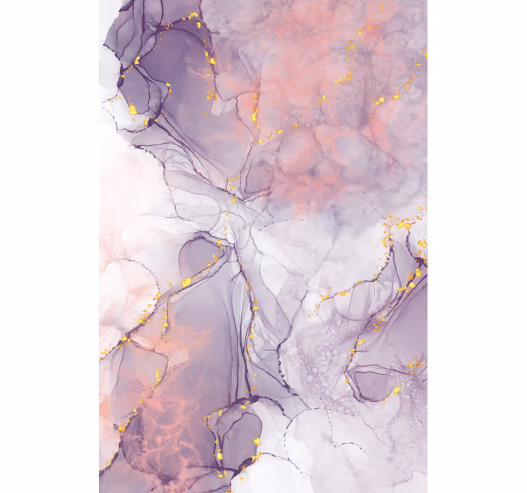 Tapeta ornament w marmurkowy wzór abstrakcyjny - TenStickers