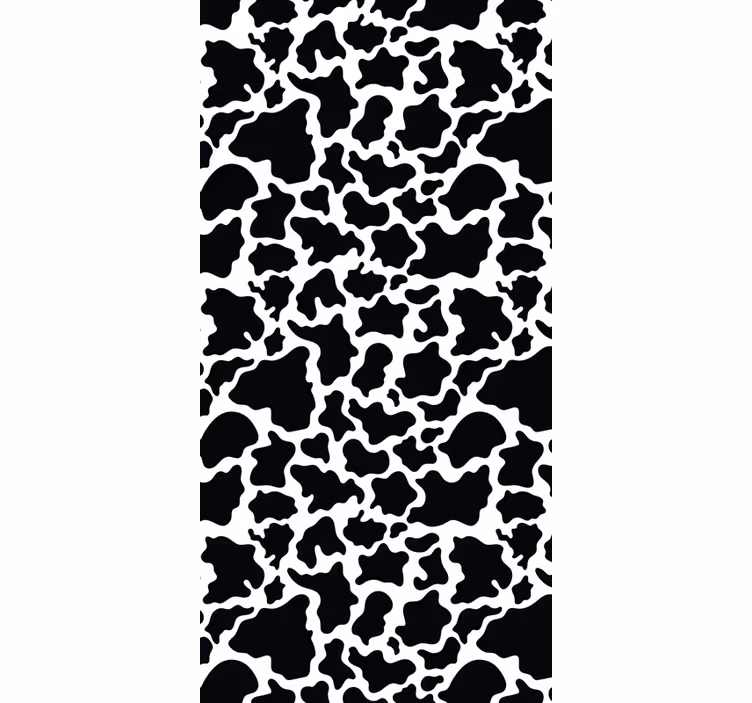 Tapeta zwierzęta w wzór skóry krowy - TenStickers