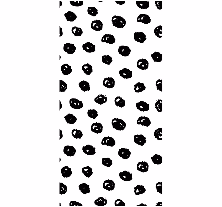 Tapeta zwierzęta w abstrakcyjne plamy - TenStickers