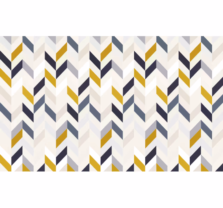 Tapeta do biura z kolorowymi geometrycznymi wzorami - TenStickers
