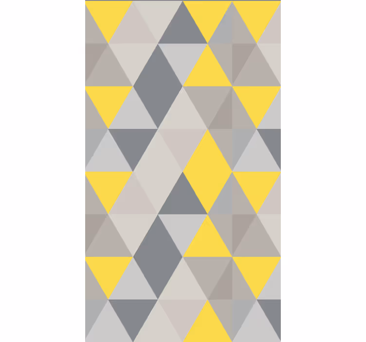 Tapeta do biura w trójkąty pantone - TenStickers