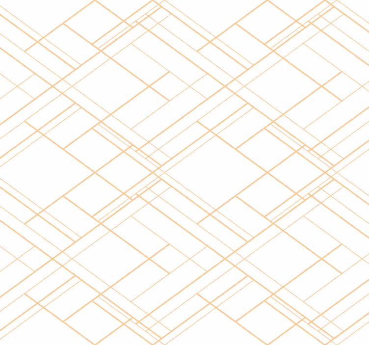 Tapeta do biura wzór minimalistycznych linii geometrycznych - TenStickers